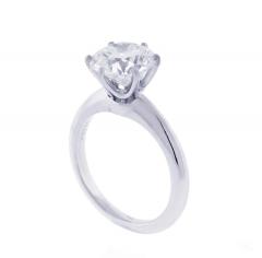  Tiffany Co Tiffany Co 2 Carat Diamond Solitaire Ring - 2622181