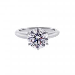  Tiffany Co Tiffany Co 2 Carat Diamond Solitaire Ring - 2626046