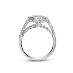  Tiffany Co Tiffany Co 3 18ct D IF Cushion Cut Diamond Ring 6 9gr - 4525964