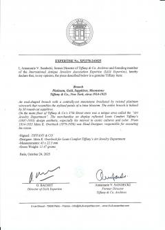  Tiffany Co Tiffany Co Art Nouveau Brooch Louis Comfort Tiffany - 4456630