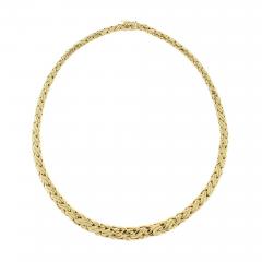 Tiffany Co Tiffany Co Byzantine Weave Necklace 14k Yellow Gold - 4101581