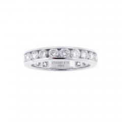  Tiffany Co Tiffany Co Channel Set Diamond Platinum Band - 428206