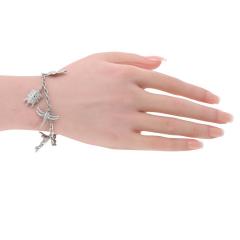  Tiffany Co Tiffany Co Charm Platinum 7 Charm Diamond Bracelet - 4762180