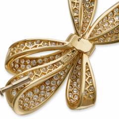  Tiffany Co Tiffany Co Diamond Bow Brooch - 3434078