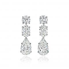  Tiffany Co Tiffany Co Diamond Drop Earrings - 4727676