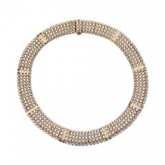  Tiffany Co Tiffany Co Diamond Strap Necklace - 3064712