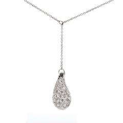 Tiffany and Co. - Tiffany & Co. Elsa Peretti Teardrop Diamond Pendant ...