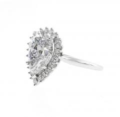  Tiffany Co Tiffany Co Golconda Pear Shaped Diamond 3 21 Carat Ring - 3799235