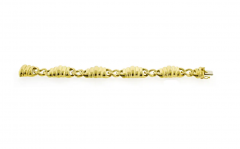  Tiffany Co Tiffany Co Grooved Link Bracelet - 2622565