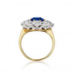  Tiffany Co Tiffany Co Kashmir No Heat Sapphire Ring - 4540752