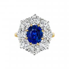  Tiffany Co Tiffany Co Kashmir No Heat Sapphire Ring - 4544198