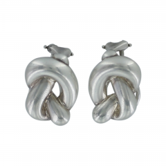 Tiffany & Co. - Tiffany & Co. Love Knot Sterling Silver Earrings
