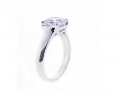  Tiffany Co Tiffany Co Lucida 2 07 Carat Diamond Platinum Ring - 446835