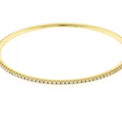  Tiffany Co Tiffany Co Metro Diamond Bangle - 4685044