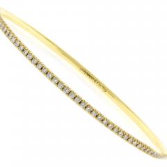  Tiffany Co Tiffany Co Metro Diamond Bangle - 4688474