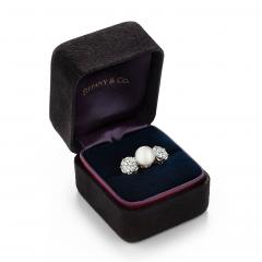  Tiffany Co Tiffany Co Natural Pearl and Diamond Ring - 4703862