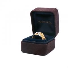  Tiffany Co Tiffany Co Schlumberger Diamond X 6 Row Rope Ring - 4615852