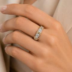  Tiffany Co Tiffany Co Schlumberger Sixteen Stone Ring Size 6  - 4707054
