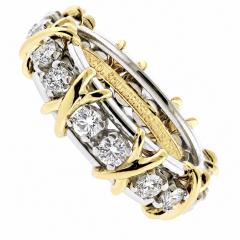  Tiffany Co Tiffany Co Schlumberger Sixteen Stone Ring Size 6  - 4708051