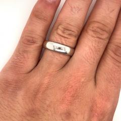  Tiffany Co Tiffany Co Signed 6MM Platinum Mens Wedding Band Ring - 3556551