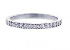 Tiffany Co Tiffany Co Soleste Diamond Band Ring in Platinum size 5  - 4277569