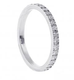 Tiffany Co Tiffany Co Soleste Diamond Band Ring in Platinum size 5  - 4277570