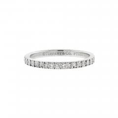  Tiffany Co Tiffany Co Soleste Diamond Band Ring in Platinum size 5  - 4279269