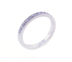  Tiffany Co Tiffany Co Soleste Diamond Half Circle Wedding Band Ring - 2622222