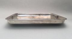 Tiffany Co Tiffany Co Sterling Silver 1909 Tray With 4 Compartments in Art Deco Style - 3255916