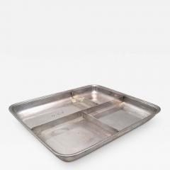  Tiffany Co Tiffany Co Sterling Silver 1909 Tray With 4 Compartments in Art Deco Style - 3272885