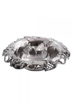  Tiffany Co Tiffany Co Sterling Silver Bowl Pierced in Raspberry pattern c a 1902 - 3619206