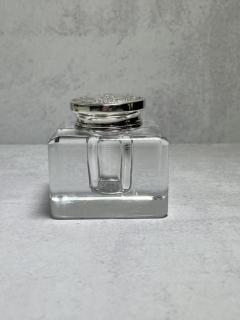  Tiffany Co Tiffany Co Sterling Silver Crystal Inkwell Paperweight - 3202164