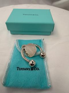 Tiffany Co Tiffany Co Sterling Silver Key holder Like new Never used Box Pouch - 4698723