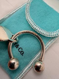  Tiffany Co Tiffany Co Sterling Silver Key holder Like new Never used Box Pouch - 4698737