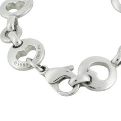  Tiffany Co Tiffany Co Sterling Silver Open Heart Link Bracelet - 4715120