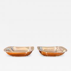  Tiffany Co Tiffany Co Sterling Silver Pair of Serving Dishes A Pair - 4688705