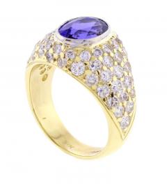  Tiffany Co Tiffany Co Tanzanite and Diamond Ring - 458328