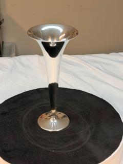  Tiffany Co Tiffany Co Trumpet form Sterling Silver Vase - 4549114