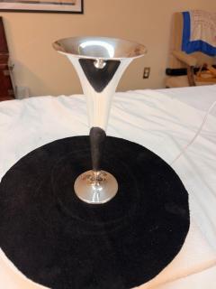  Tiffany Co Tiffany Co Trumpet form Sterling Silver Vase - 4549116