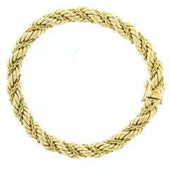  Tiffany Co Tiffany Co Twisted Rope Bracelet 14kt - 4708056