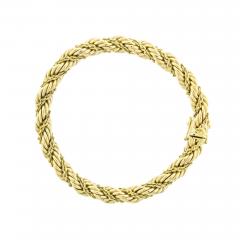  Tiffany Co Tiffany Co Twisted Rope Bracelet 14kt - 4708066