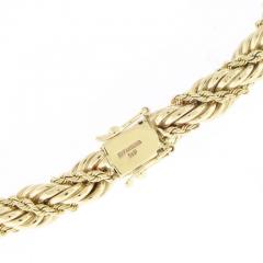  Tiffany Co Tiffany Co Twisted Rope Necklace 14kt - 4707059