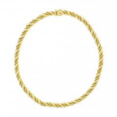  Tiffany Co Tiffany Co Twisted Rope Necklace 14kt - 4708062