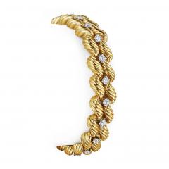  Tiffany Co Tiffany Co Verger Fr res 18K Gold and Diamond Bracelet - 4232719