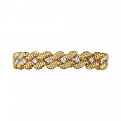  Tiffany Co Tiffany Co Verger Fr res 18K Gold and Diamond Bracelet - 4237058