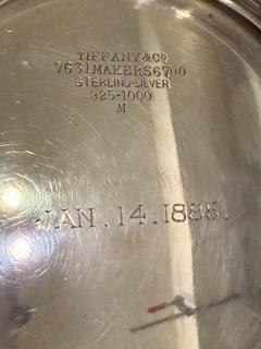  Tiffany Co Tiffany Co Wave Edge Sterling Silver Fruit Bowl circa 1885 - 4687353