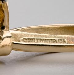  Tiffany Co Tiffany Company Gold Knotted Bow Earrings - 240645