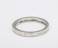  Tiffany Co Tiffany Diamond Baguette Platinum Eternity Band - 2339132