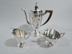  Tiffany Co Tiffany Edwardian Classical Sterling Silver 3 Piece Coffee Set - 3750656