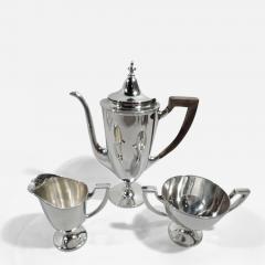  Tiffany Co Tiffany Edwardian Classical Sterling Silver 3 Piece Coffee Set - 3755727